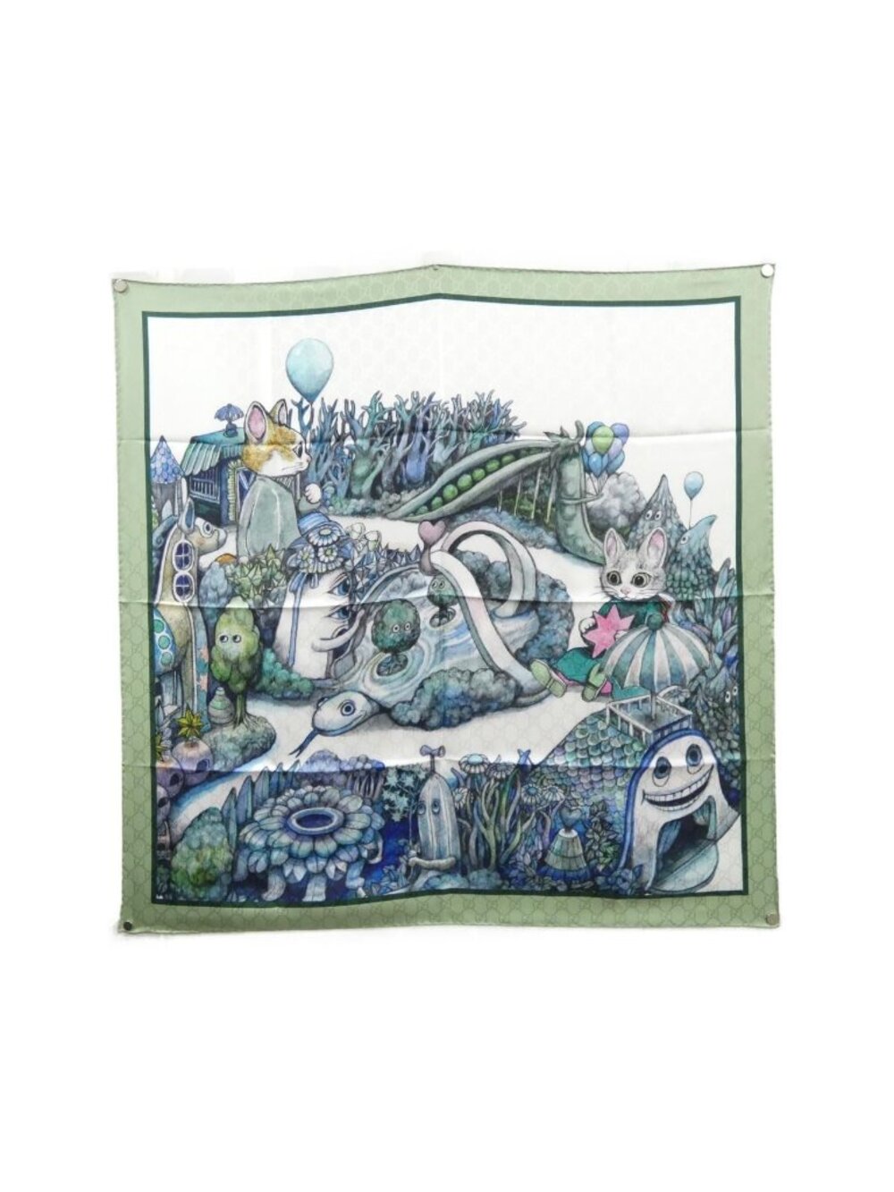 Gucci Scarf Blue